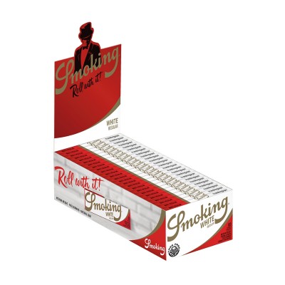  Foite 50 pachete cu 60 foi Smoking Regular White