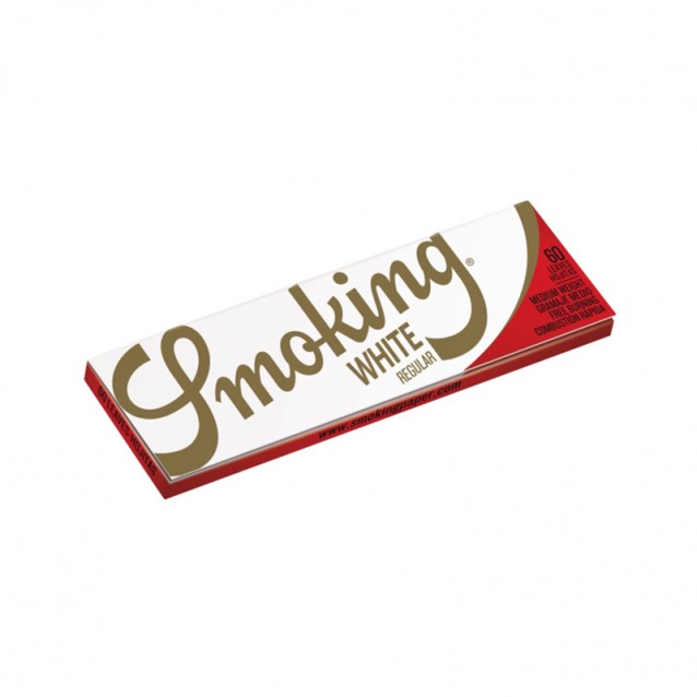 Set 50 pachete Foite Smoking Regular White