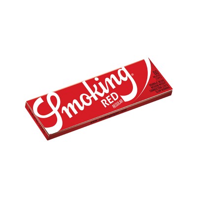 Foite 1 pachet 60 foi Smoking Regular Red Rosu 