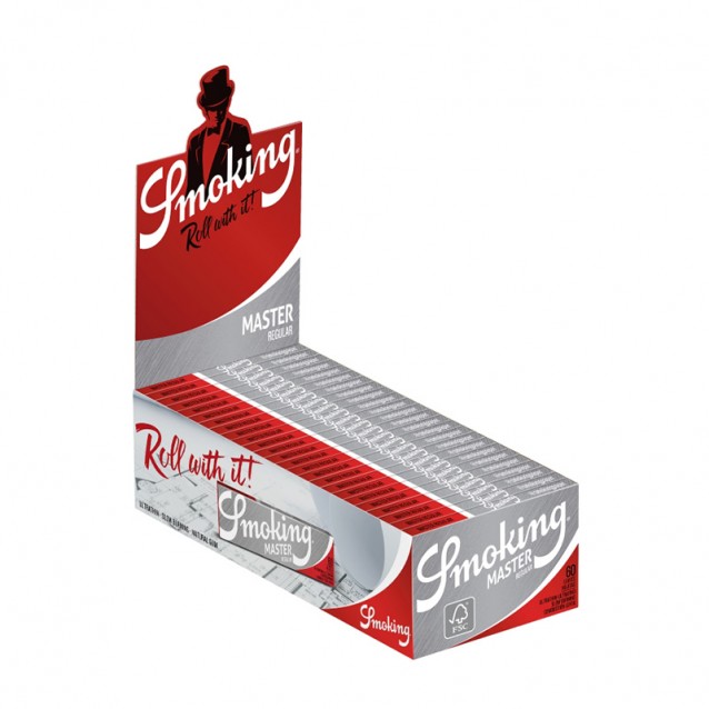 Set 50 pachete Foite Smoking Regular Master