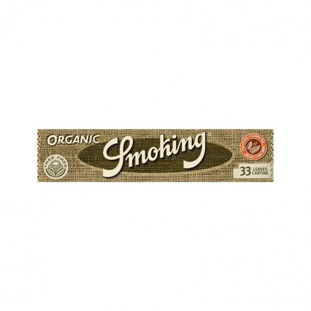 Foite de rulat tigari Smoking Organic King size - 1 pachet