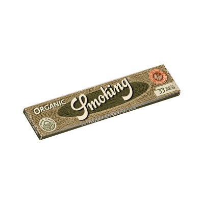 Foite de rulat tigari Smoking Organic King size - 1 pachet