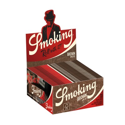 Foite 50 pachete cu 33 foite Smoking King Size Brown
