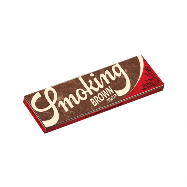 Set 50 pachete Foite Smoking Regular Brown
