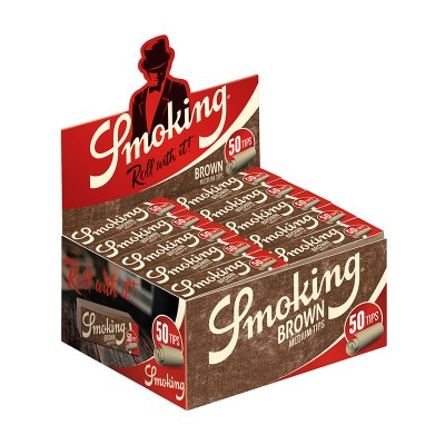 Filtre Carton Smoking Filter Brown Tip 50 buc Cutie