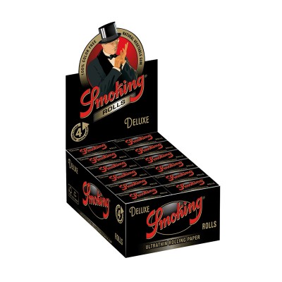 Foite in rola 24 buc de 4 m Smoking Rolls De Luxe - 24 role/set