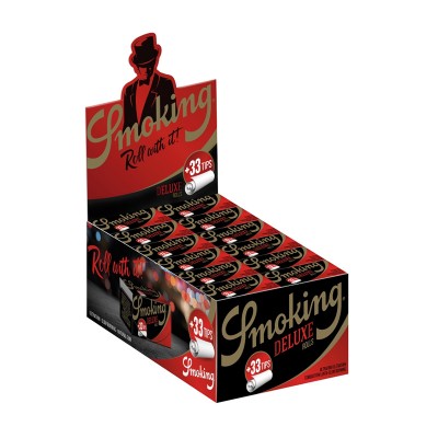 Foite 1 cutie cu 24 seturi de rola Smoking rolls Deluxe cu filtre carton