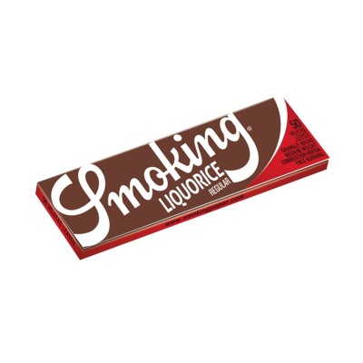 Foite  1 pachet 60 foi Smoking Regular Liquorice