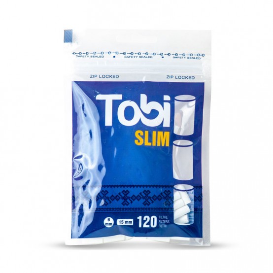 Filtre pentru rulat tigari Tobi Slim 120 buc