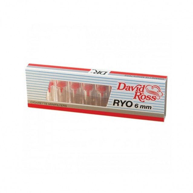 Minifiltre nicotina David Ross Ryo 6 mm
