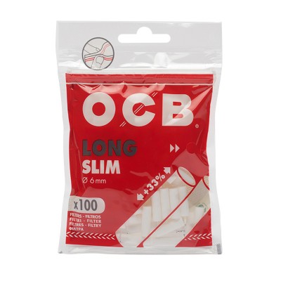 Filtre pentru rulat tigari OCB slim long 100 buc