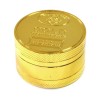 Grinder tocat tutun 40 mm, metalic, Gold