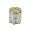 Grinder tocat tutun 42 mm, metalic, Bullet