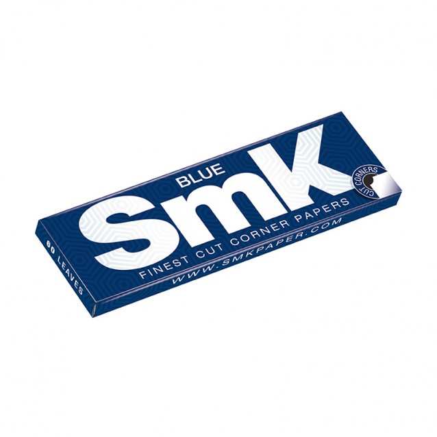 Foite rulat tigari SMK Regular Blue Cut Corner - 1 pachet