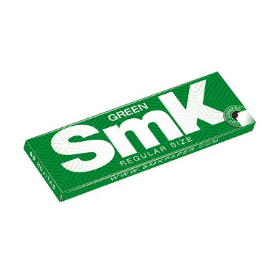 Foite rulat tigari SMK Regular Green Cut Corner - 1 pachet
