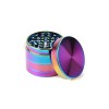 Grinder tocat tutun 40 mm, metalic, Rainbow