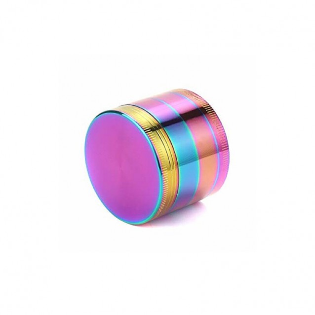 Grinder tocat tutun 40 mm, metalic, Rainbow