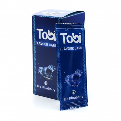 Card aromatizant Menthol Tobi Ice Blueberry