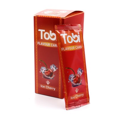 Card aromatizant Menthol Tobi Ice Cherry