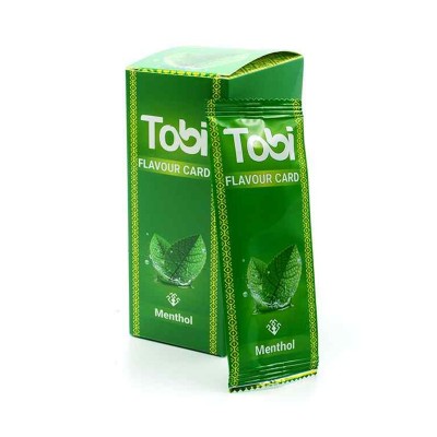 Set carduri aromatizante menthol Tobi