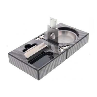 Scrumiera pentru Trabucuri Cigar Set Carbone 