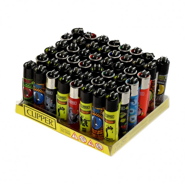 Set Brichete Clipper Micro Printed 48 bucati diverse modele