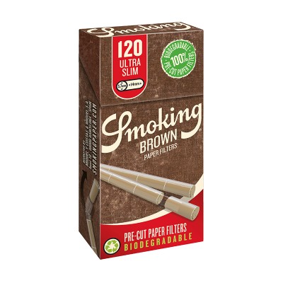 Filtre 120 bucati Pre-Cut Pop-Up Brown Slim Smoking