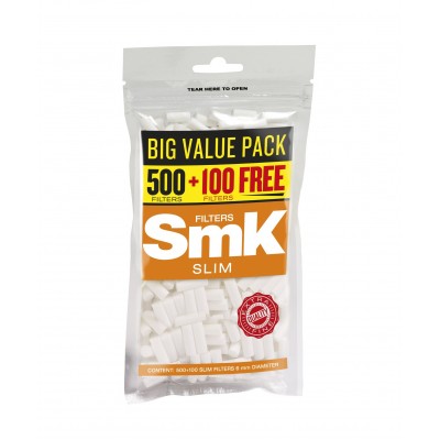 Filtre tigari SMK Slim 600 bucati