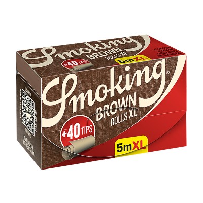 Foita in rola Smoking Rolls Brown XL 5 m cu filtre carton 40
