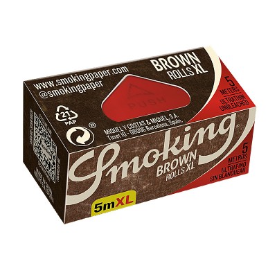 Foita in rola Smoking Rolls Brown XL 5 m