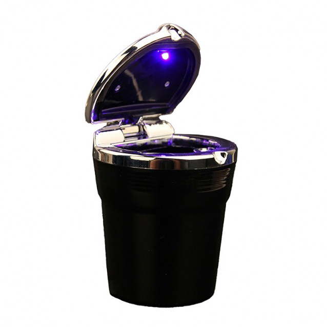 Scrumiera 913086 Adamo Auto Led Neagra