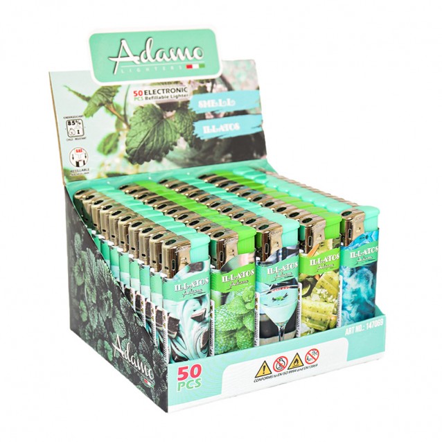 Bricheta Electronica 147069 Adamo cu Aroma de Menta 5 buc