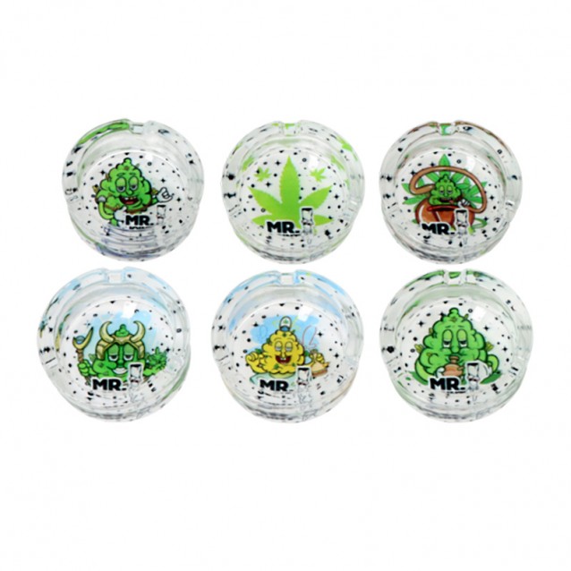 Scrumiera A401285 Din Sticla Diverse Modele  8.5 cm