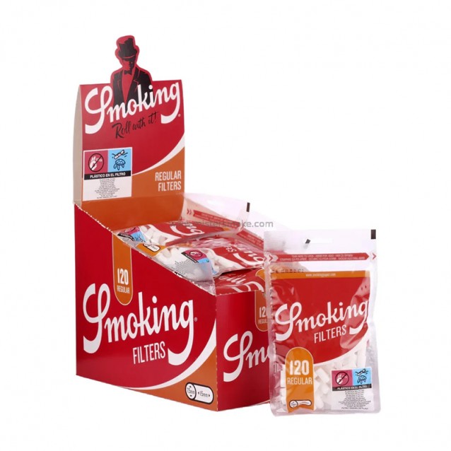 Filtre tigari Smoking Classic Regular 120 bucati
