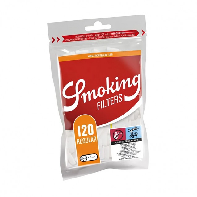 Filtre tigari Smoking Classic Regular 120 bucati