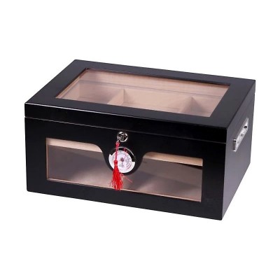 Humidor Trabucuri Hausser Black Cedeno HS563153