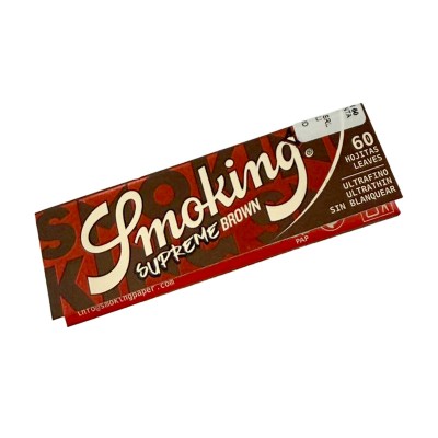 Foite 1 pachet 60 foi Smoking Supreme Brown Regular