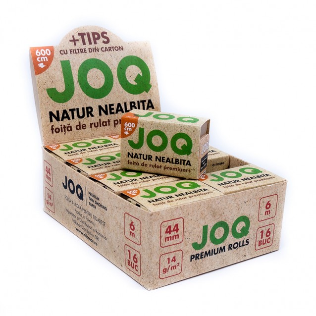 Foite in rola JOQ Natur 6m cu Filtre 50 buc.