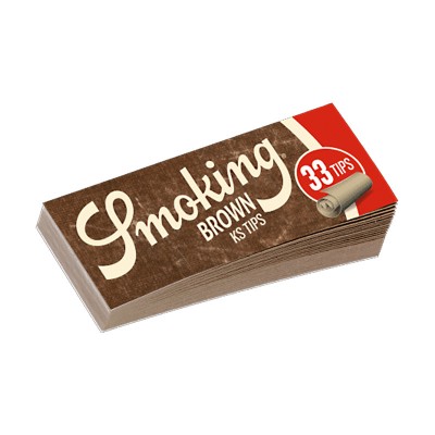 Filtre Carton Smoking Filter Brown Tip 33 buc