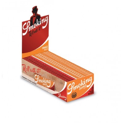 Foite 50 pachete cu 60 foi Smoking Regular Orange