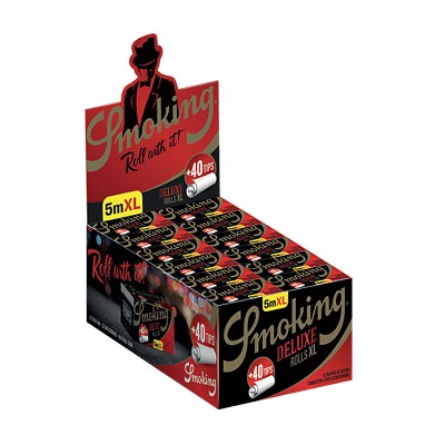Foite 24 seturi 5 m Smoking Rolls Deluxe XL + Filter Tips 40
