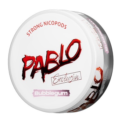 Pouch cu nicotina PABLO Pablo Exclusive Bubblegum