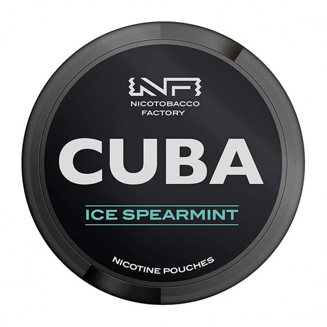 Pouch cu nicotina CUBA Ice Spermint