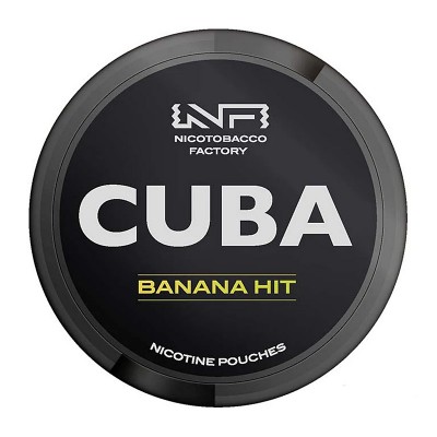 Pouch - Snus cu nicotina CUBA Banana Hit