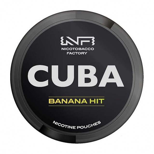 Pouch cu nicotina Snus CUBA Banana Hit