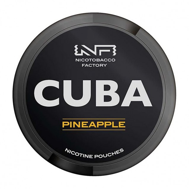 Pouch - Snus cu nicotina CUBA Pineapple