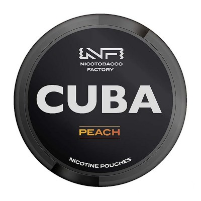 Pouch - Snus cu nicotina CUBA Peach