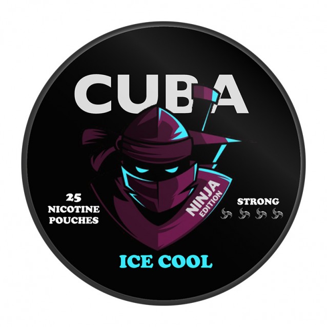 Pouch cu nicotina CUBA Ninja Ice Cool