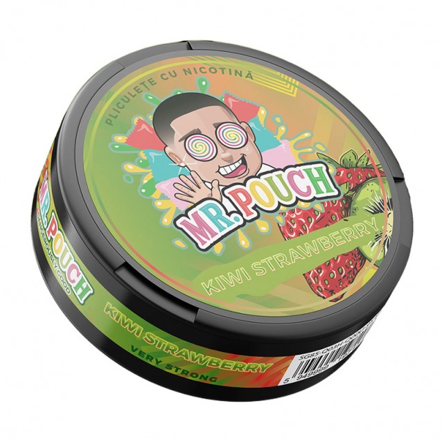 Pouch cu nicotina Mr. Pouch Kiwi Strawberry 20mg/g