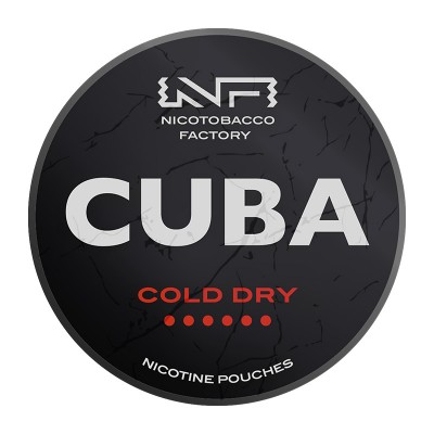 Pouch - Snus cu nicotina CUBA Cold Dry